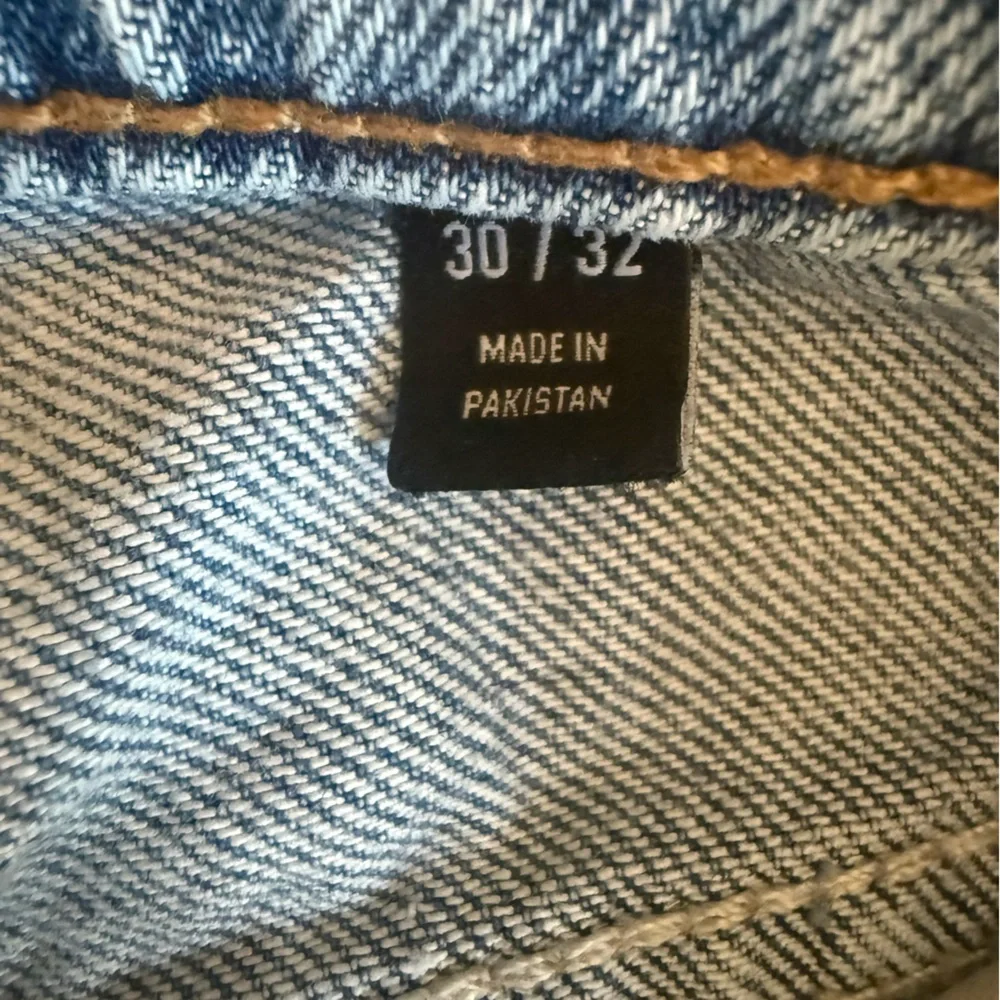 Bonobos Blue Straight Jeans Classic Denim Tence‎ 30x 32 light wash